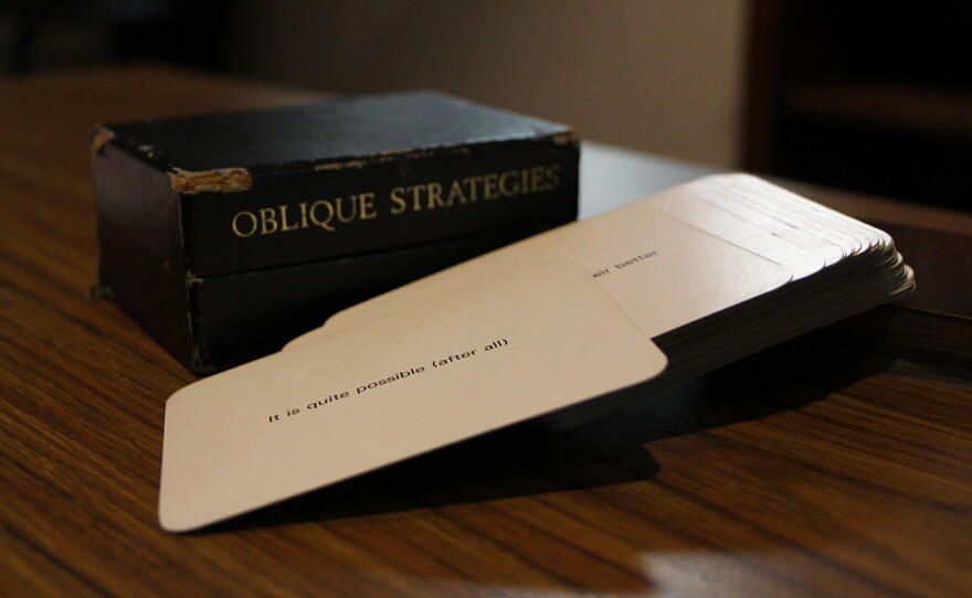 新品未使用】Oblique strategies Brian Eno Oblique Strategies カード
